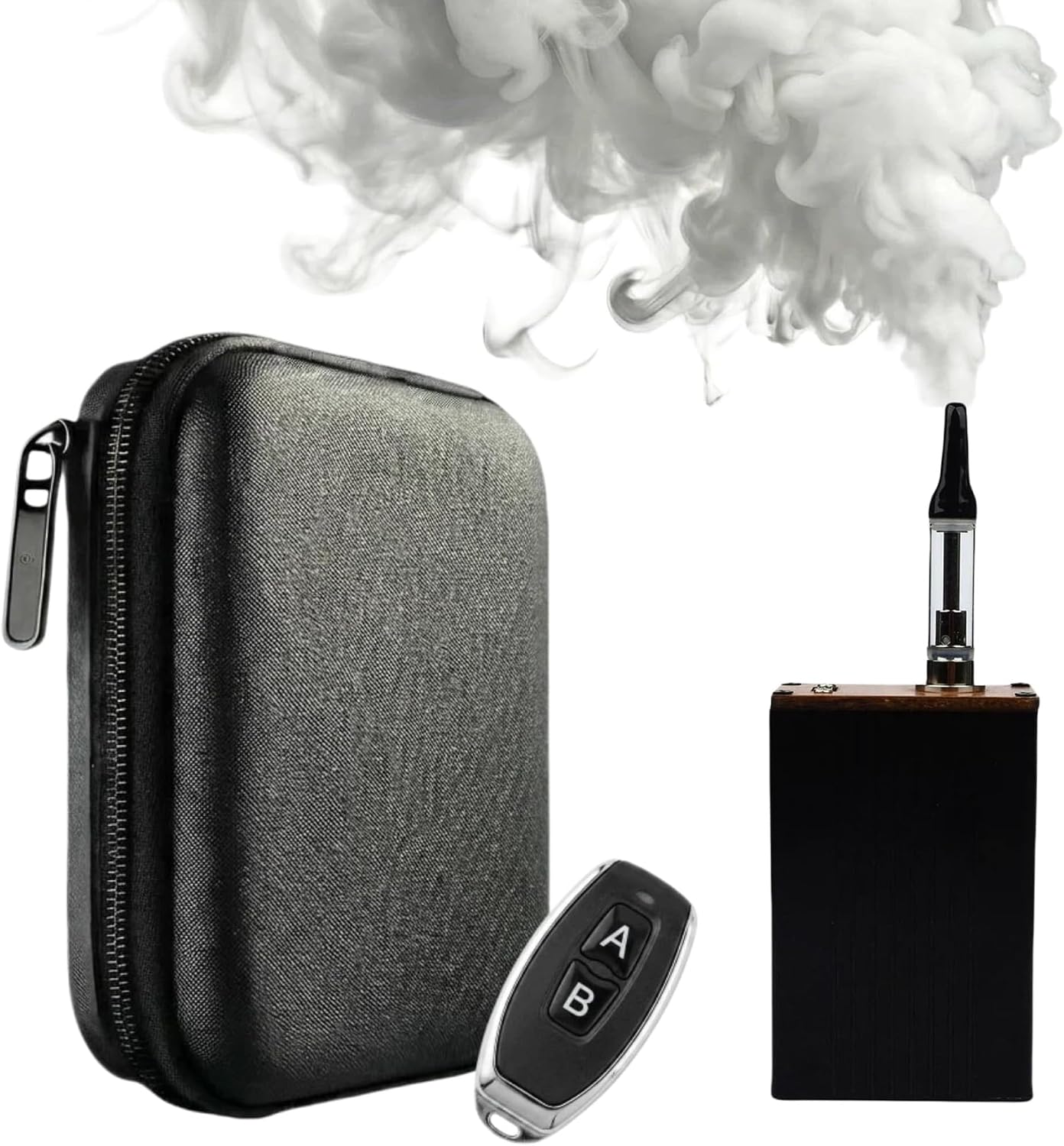 Mini Handheld Fog Machine with Metal Shell and Wireless Remote