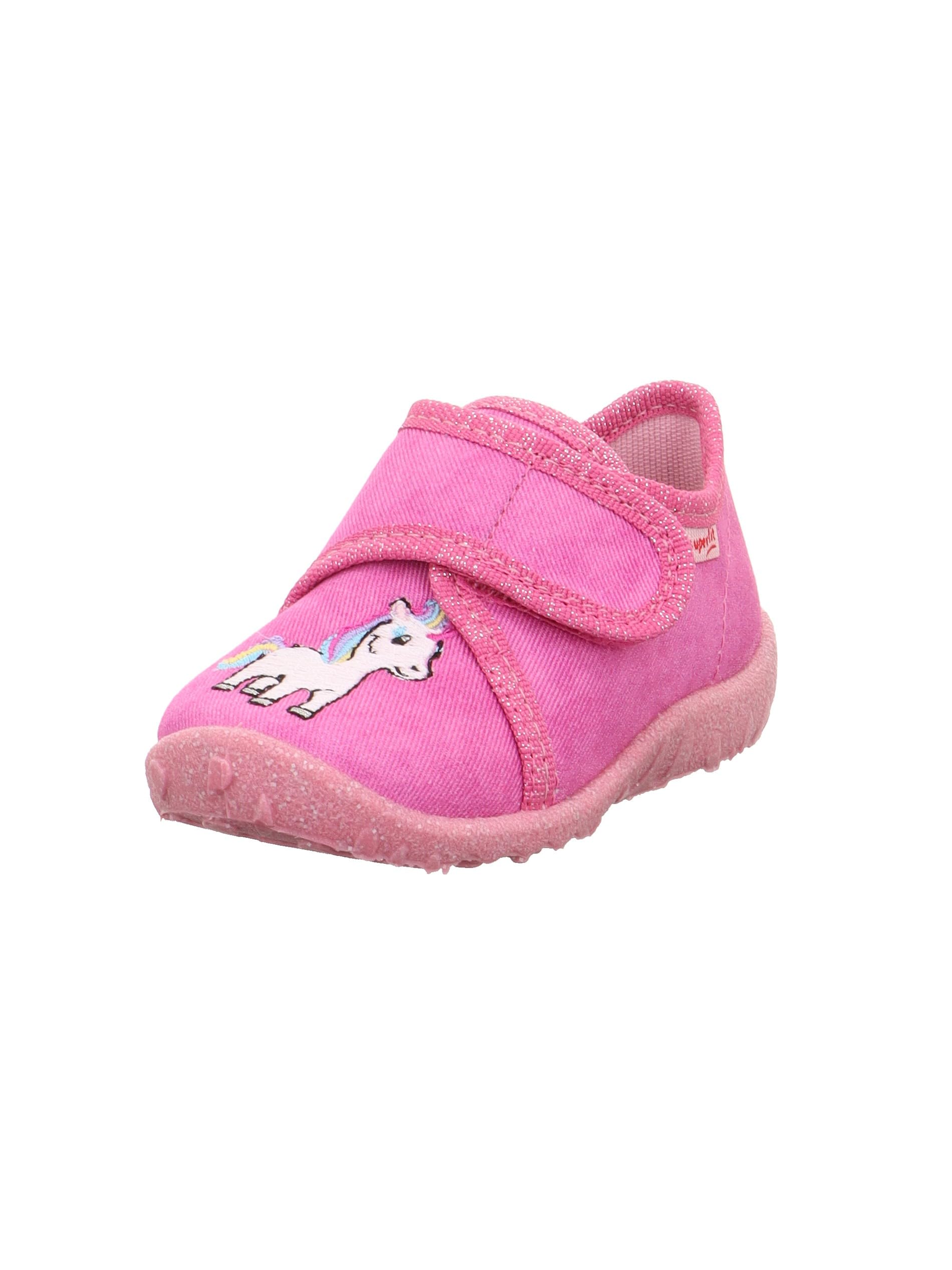 Superfit Spotty Slippers, 23 EU, Pink, 6 UK Child