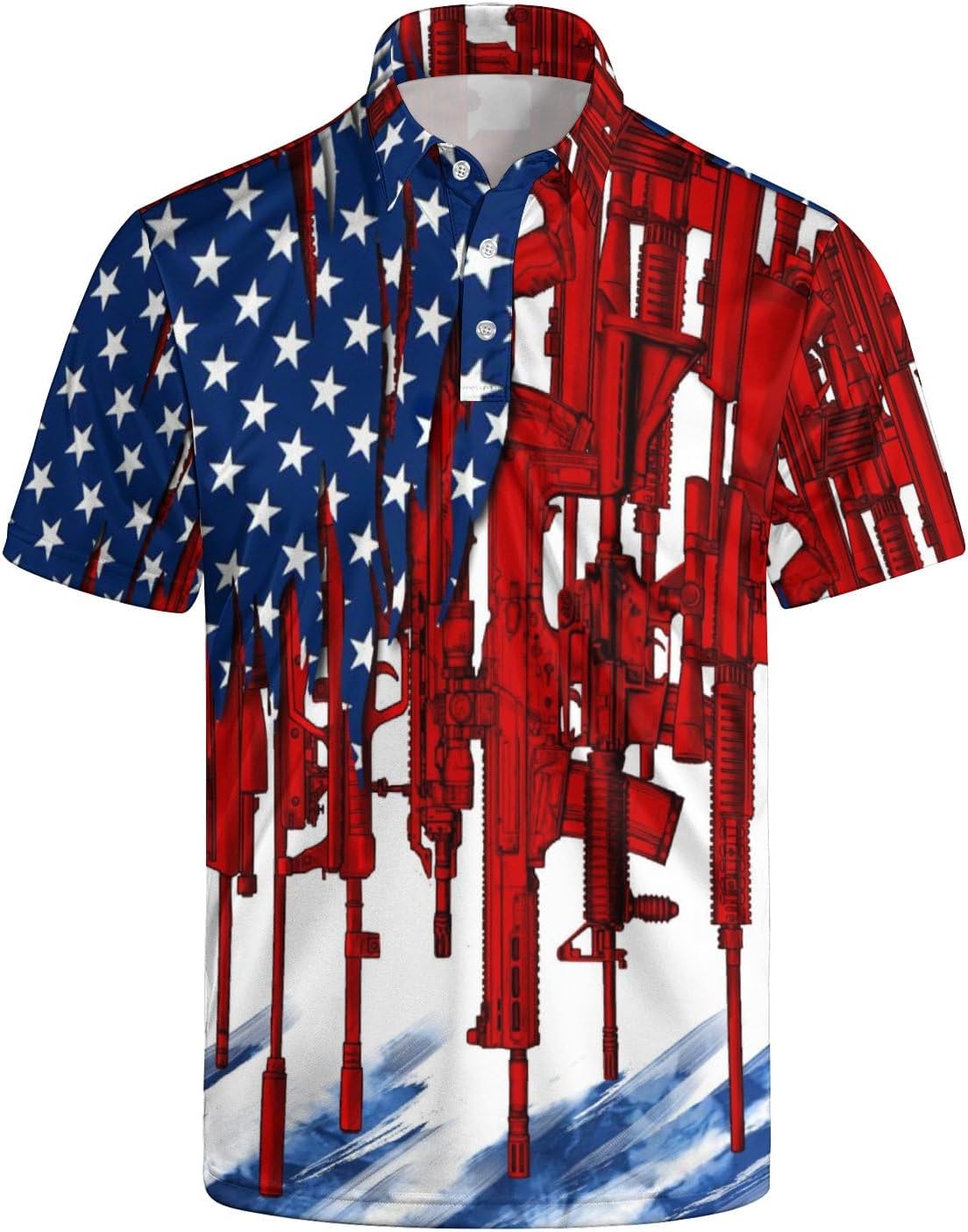 Mens Golf Polo Shirts Short Sleeve Dry Fit Performance Moisture Wicking Golf Shirts for Men