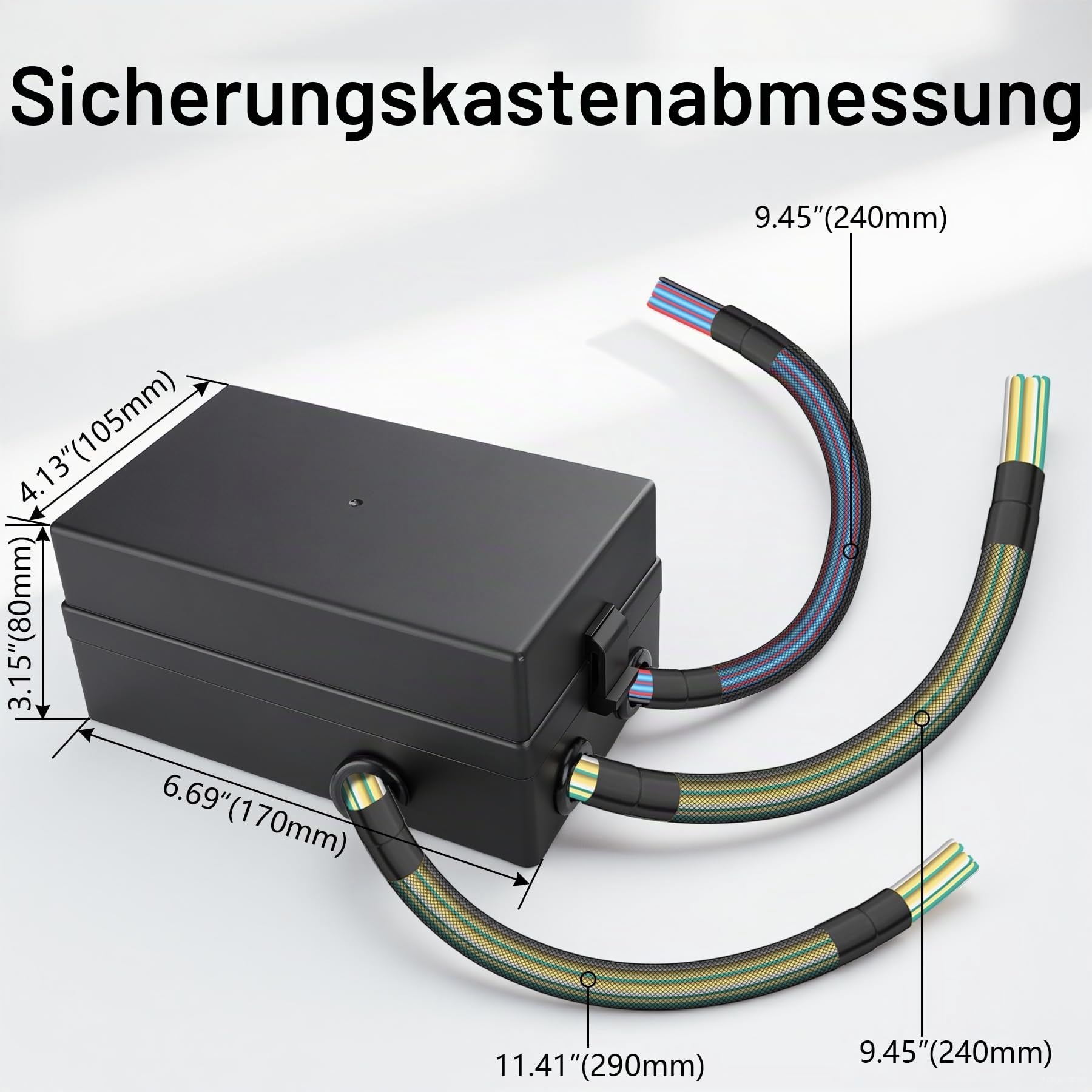 12V 40A 12-fach vorverdrahteter Sicherungs- und Relaiskasten, 8 Relais und 12 ATC/ATO-Flachsicherungen, für PKW, LKW, Boot und Jeep