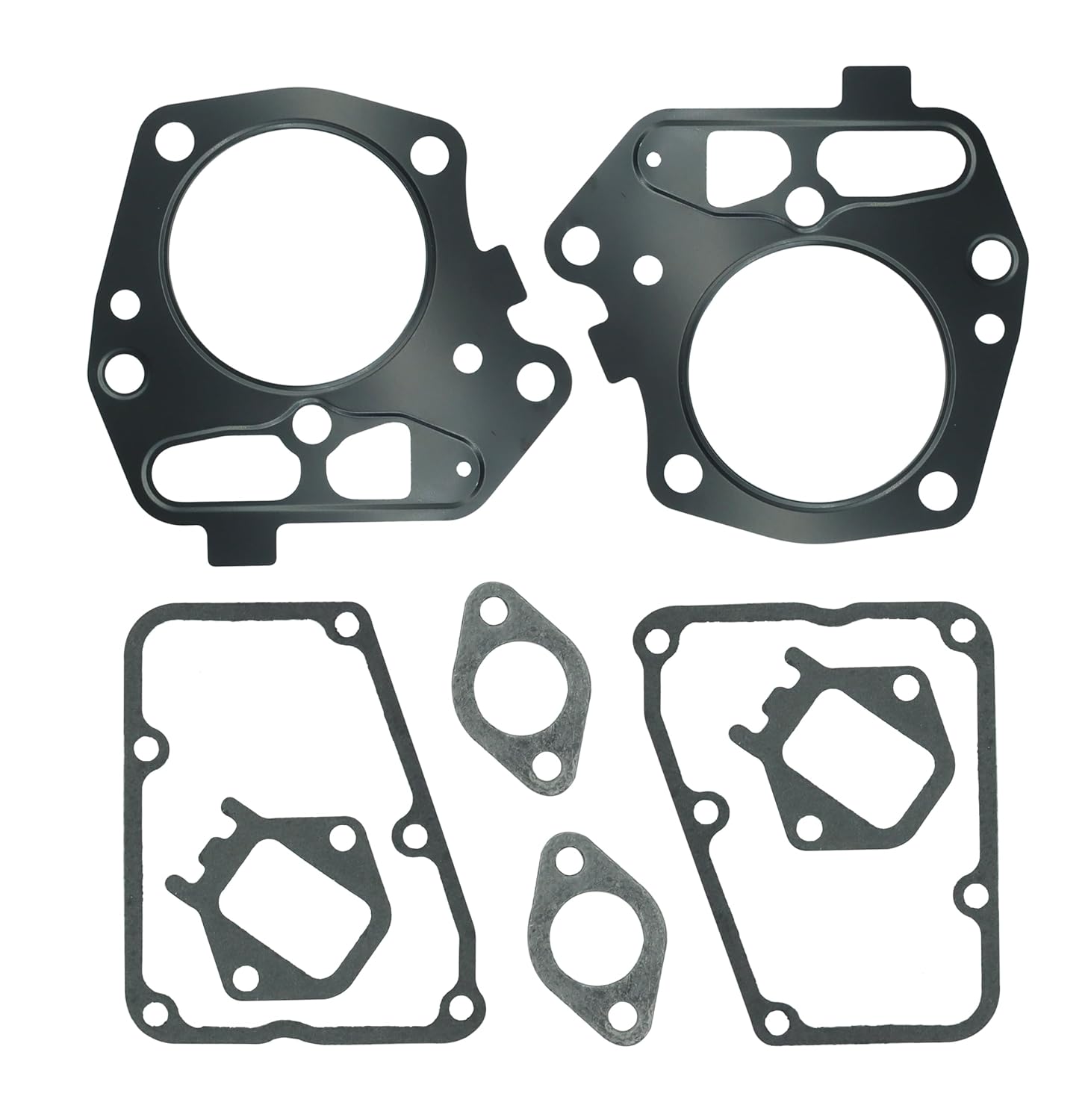 2 Set of 11004-7027 Head Gasket Compatible with Kawasaki FS481V FS541V FS600V FR600V 4 Stroke Engine Including 11061-1285 Rocker 11061-7089 Manifold 11061-7096 Insulator Gasket