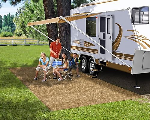 Vista 8 de Alfombra de patio Prest-O-Fit 2-0150, Gris Stone