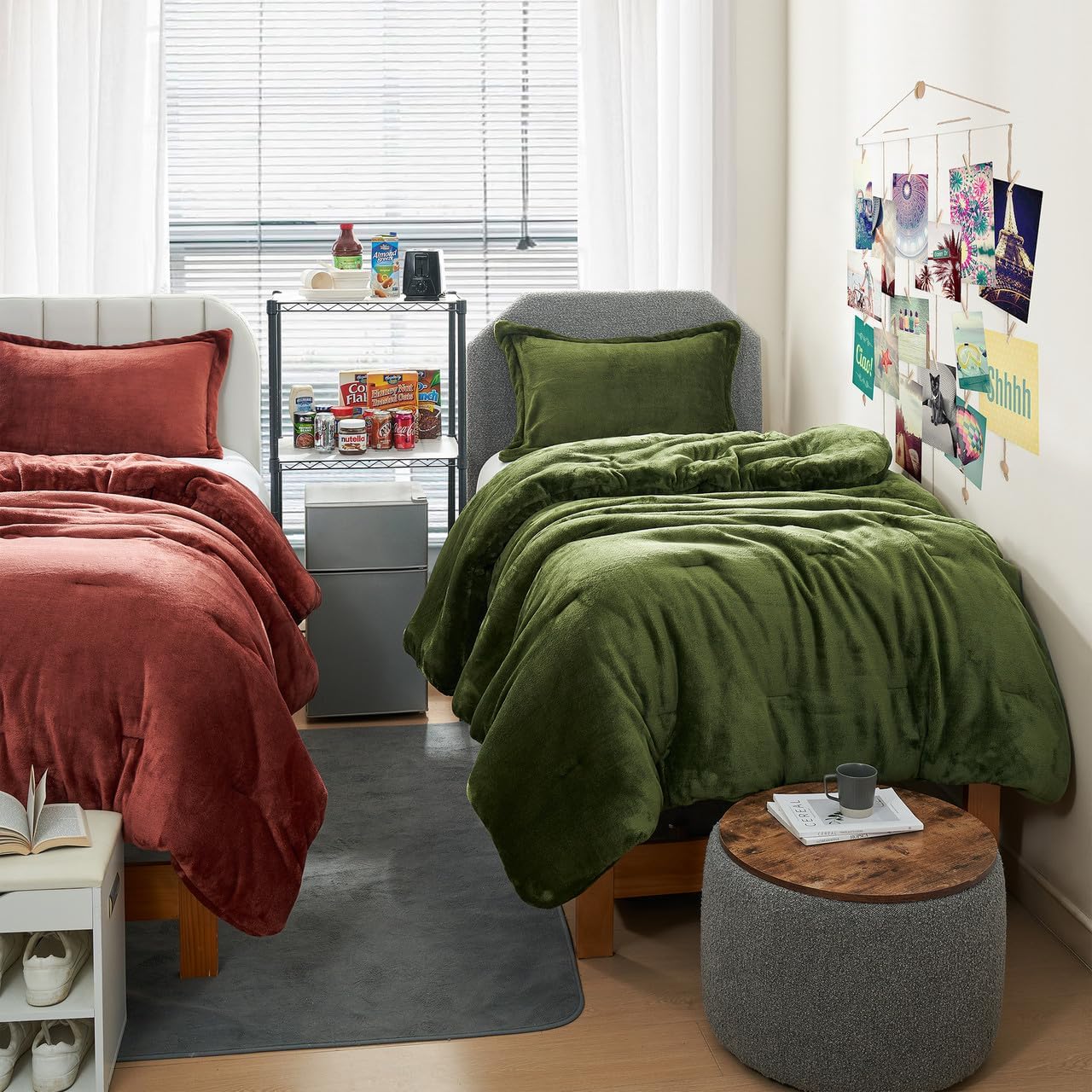Byourbed Me Sooo Comfy - Coma Inducer® Twin XL Comforter Set - Pesto
