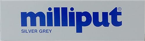 Milliput Masilla autoendurecible de 2 partes, platagris, mediana