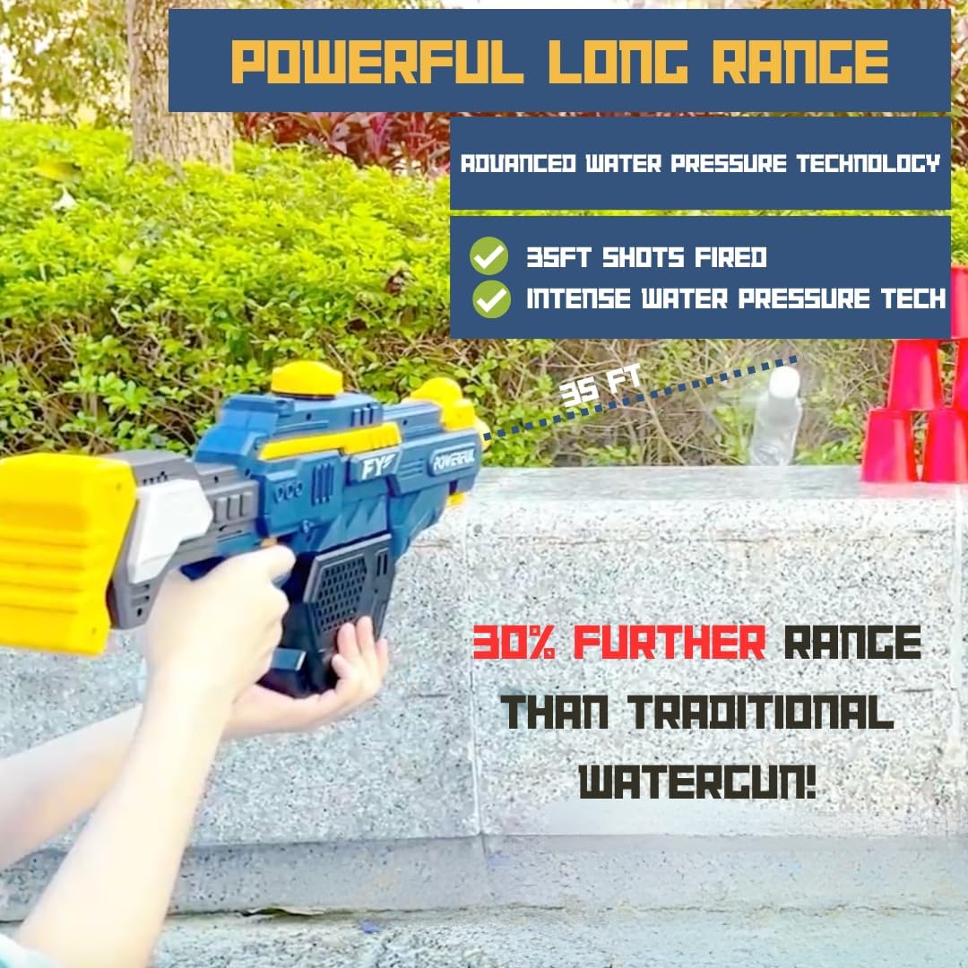 Pistola De Agua Eléctrica 2 En 1 – 650 Ml Manguera De Succión – Alcance 9-14 M – Recargable USB – Para Niños Y Adultos (Garantía 2 Años Batería Pistola De Agua Eléctrica 2 En 1 – 650 Ml Manguera De Succión – Alcance 9-14 M – Recargable USB – Para Niños Y Adultos (Garantía 2 Años Batería