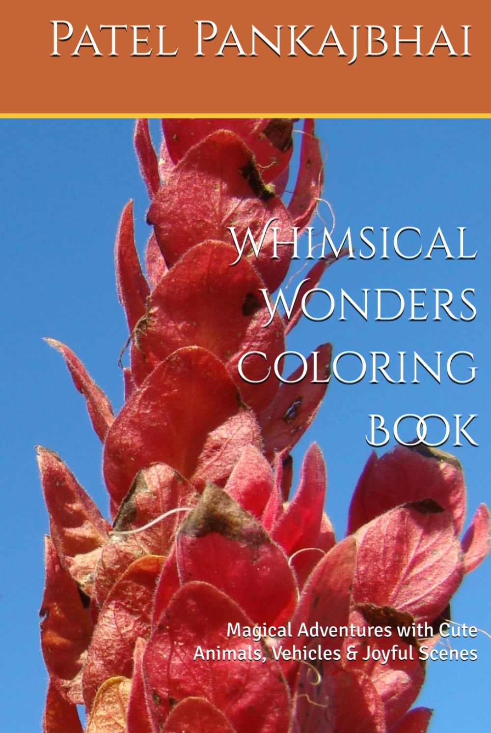 Whimsical Wonders Coloring Book: Magical Adventures with Cute Animals, Vehicles & Joyful Scenes