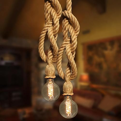 Miniatura 5 de Cuerda de yute, 1 12 pulgadas x 50 pies, cuerda de cáñamo natural trenzada Manila resistente para manualidades, columpio para árboles, jardinería,