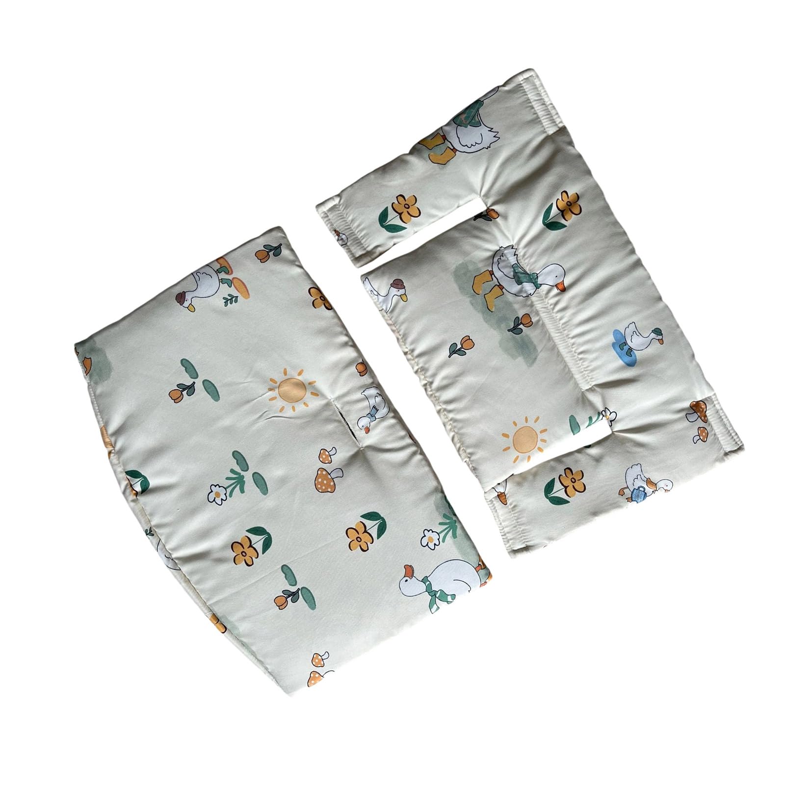 Buxuaaaa Detachable Highchair Seat Pad Lovely Print Baby Dinning Chair Cushion Mat Soft Comfortable for Most Dinning Chairs Thickening Chair Mat Cotton Pad Stylish Highchair Accessory