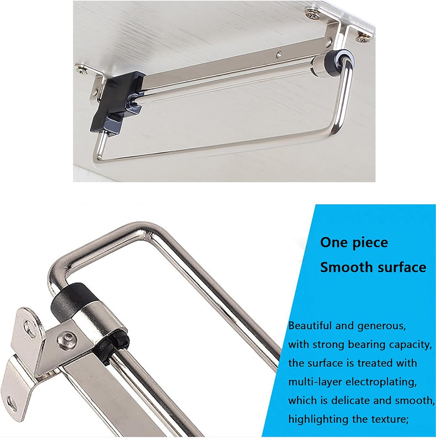 格納式クローゼット引き出しロッド、調節可能なワードローブ衣類拡張可能なワードローブレールチューブ衣類マウントワードローブハンガー、ネ