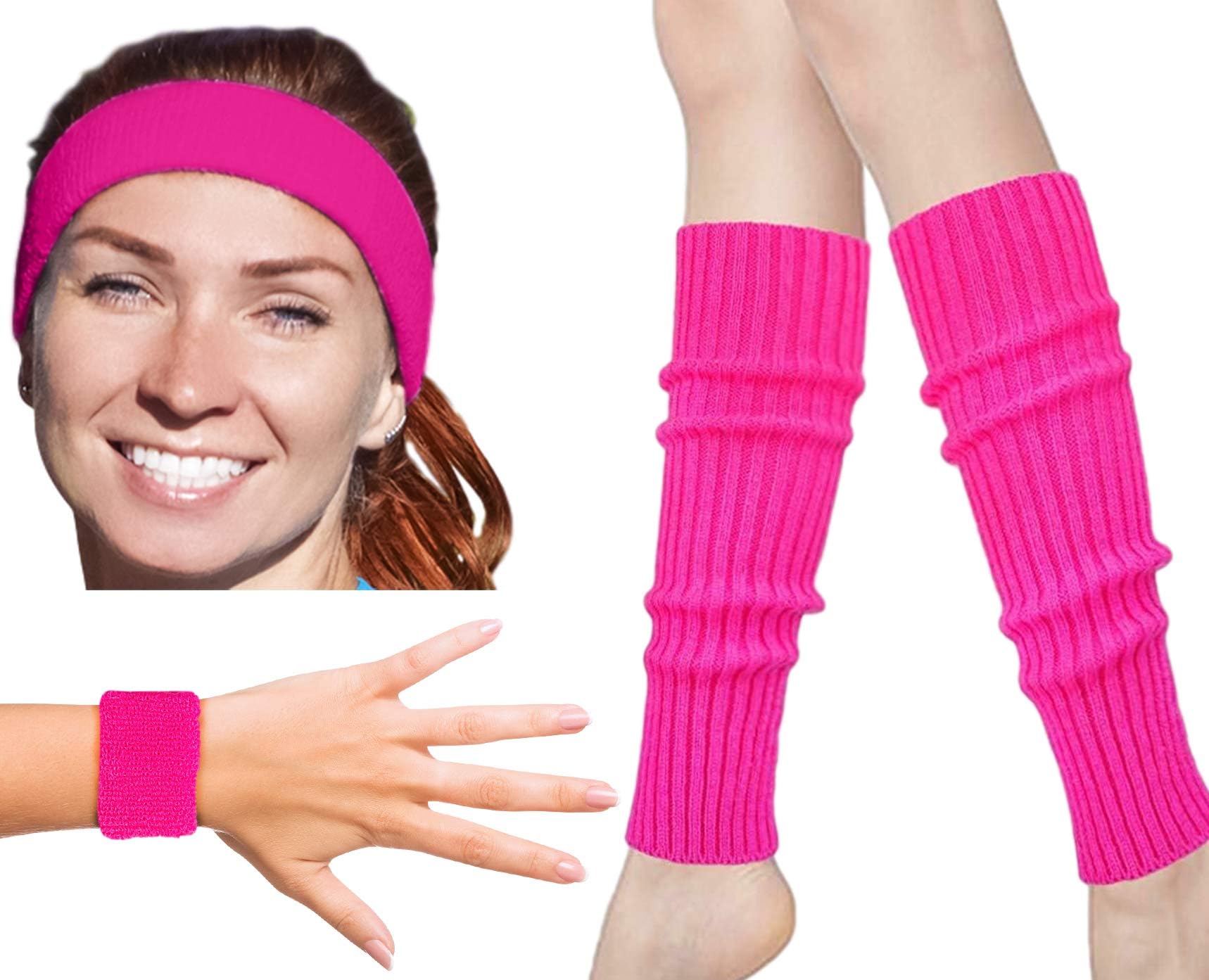 80s Workout Costumes for Women | 80s Accessories For Women | 80s Leg Warmers Set