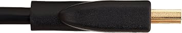 Amazon Basics HDMI Cable, 2-Pack, 3ft, 4K@60Hz, High-Speed 4K HDMI 2.0 Cord for Blu-ray, Ethernet, 2160p, 48 bit, Compatible with TV/PS5/Xbox/Roku, Black