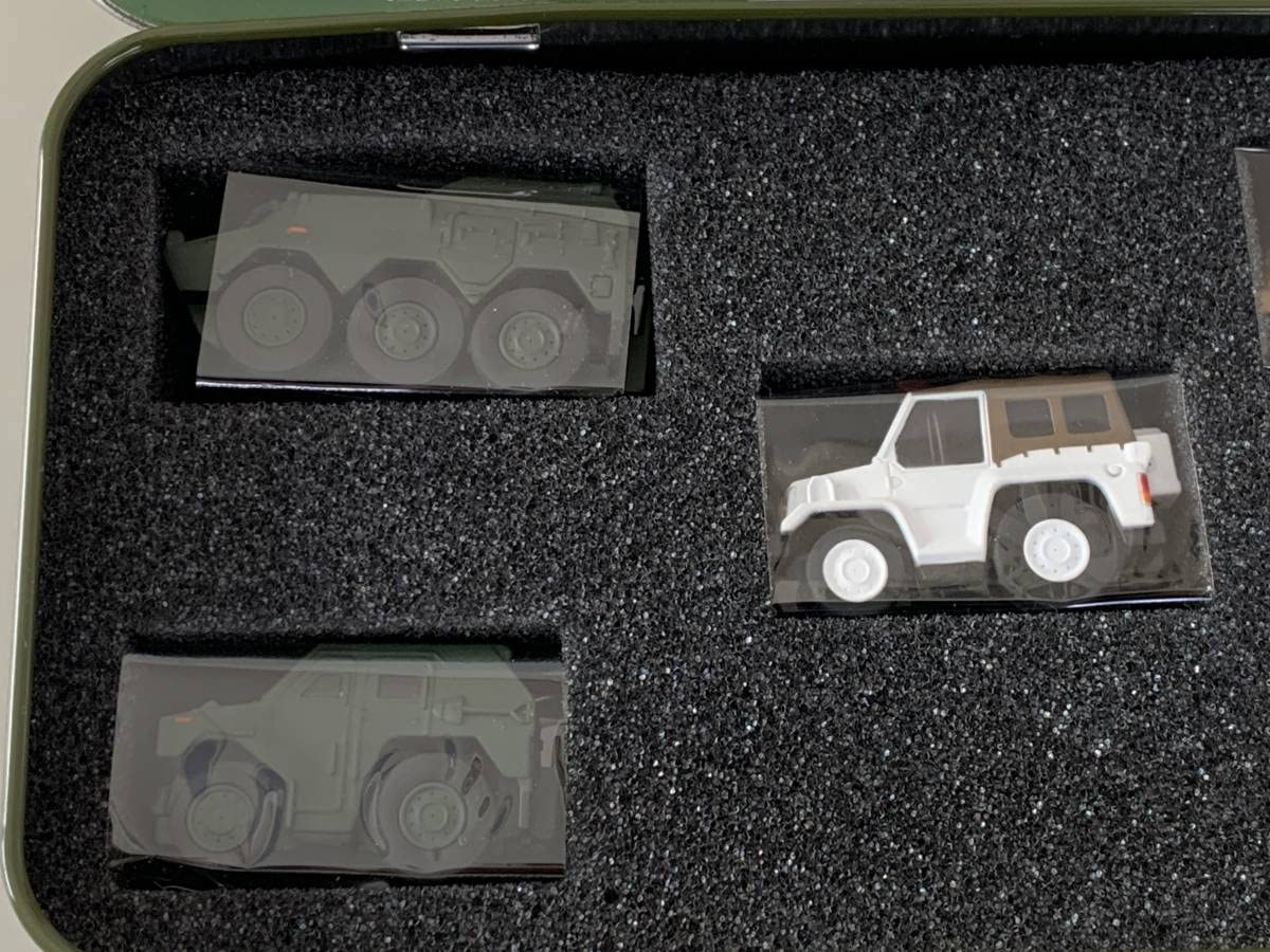 Amazon.co.jp: ◇JGSDF【陸上自衛隊 チョロQ 5種セット】開封済