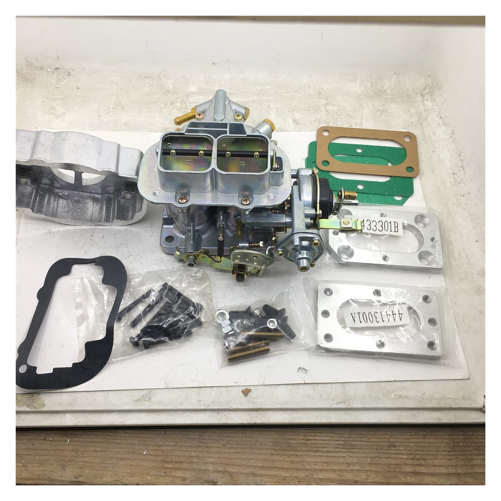 Buy Motorized Carburettor Fajs 32/36dgv Carburetor Air Fitler Adapter