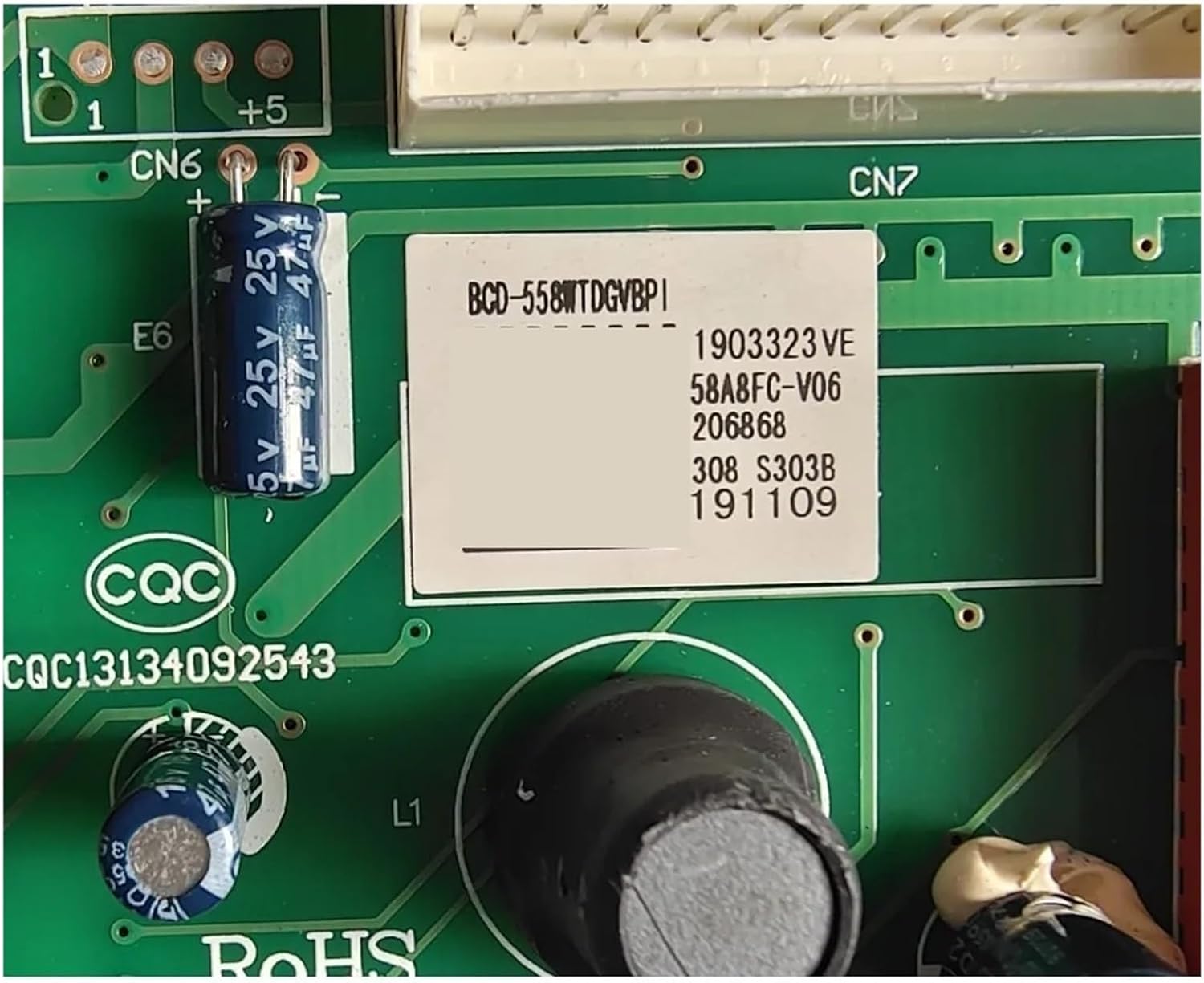 BCD-558WTDGVBPI Circuit PCB 1903323 Control Board ,Compatible for Hisense， Refrigerator Fridge Motherboard Freezer Parts