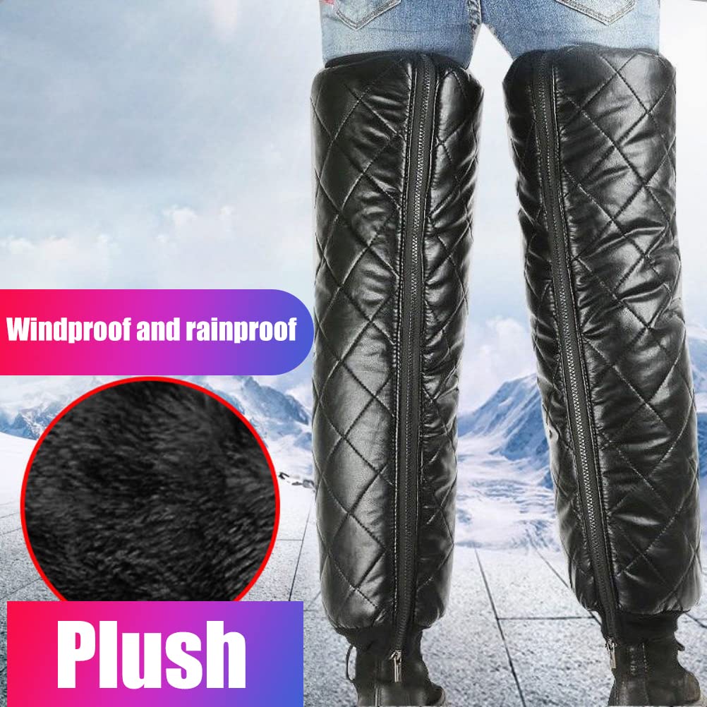 Motorfiets Winter Knie Warmers, Comfortabele Winter Sneeuw Been Covers, Winddicht Been Warmers Pad Motorfiets Kniebeschermers Beschermer, Lange Been Mouw Knie Scheenbeschermers