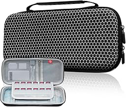 ANAMI Switch 2 ケース 収納 キャリー 保護ケース 耐衝撃 スイッチ2 カバー ポータブル EVAポーチ ブラック 1個