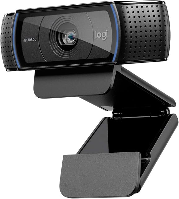 Logitech C920 960-001055 Kamera Internetowa, Czarny, 1080p