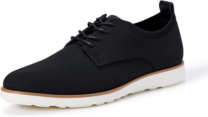 Derby Knit Dress Sneakers para hombre con plantilla de espuma
