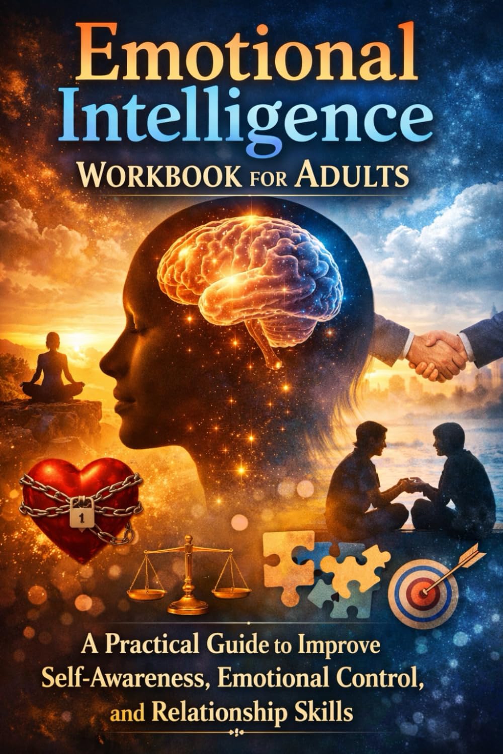 Emotional Intelligence Workbook for Adults: A Practical Guide to Improve Self-Awareness, Emotional Control, and Relationship Skills