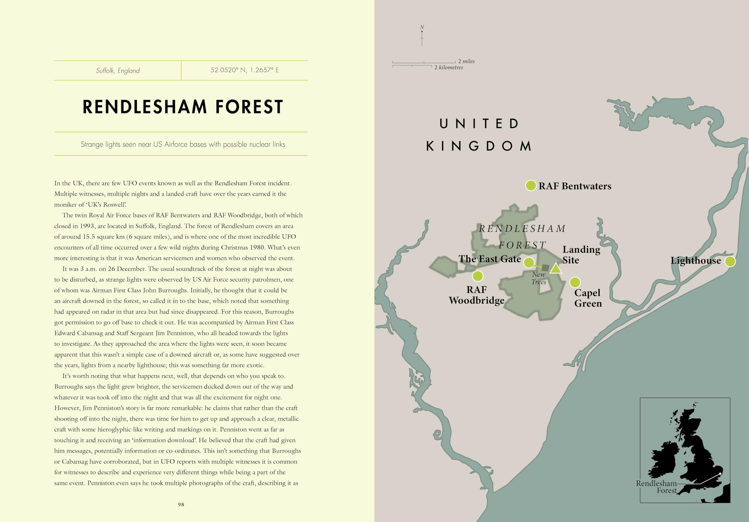 Atlas of Unidentified Flying Objects: and Unexplained Anomalous Phenomena (Unexpected Atlases)
