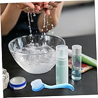 Vista 5 de Artibetter Cepillo facial de silicona, 4 piezas, cepillo de limpieza facial con mango, cepillo exfoliante facial de cerdas suaves, cepillo limpiador