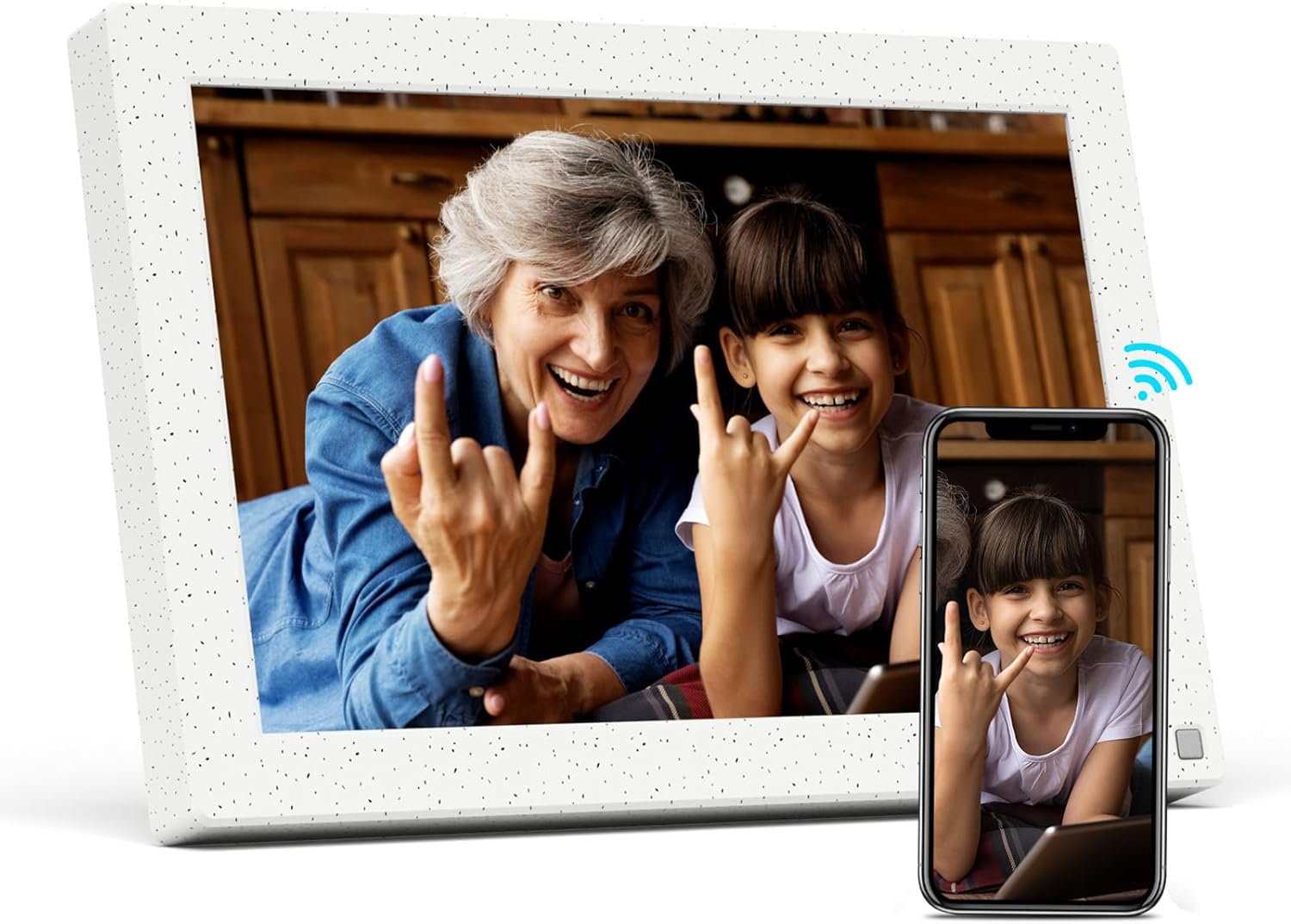 BSIMB 32GB WiFi Digital Picture Frame, 10.1 Inch