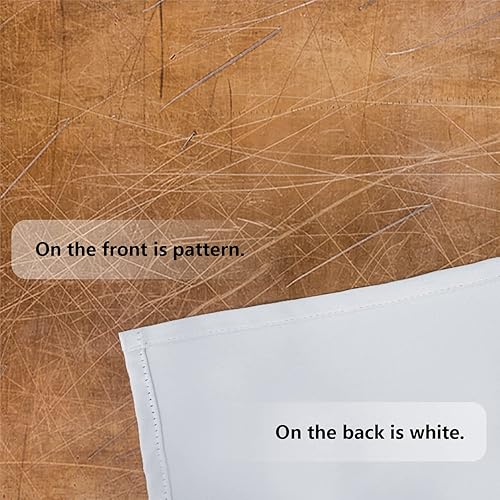 Miniatura 743 de Cenefas de cocina modernas con patrón de cobre marrón dorado para ventanas, cenefas opacas abstractas de marcas de arañazos y cortinas opacas