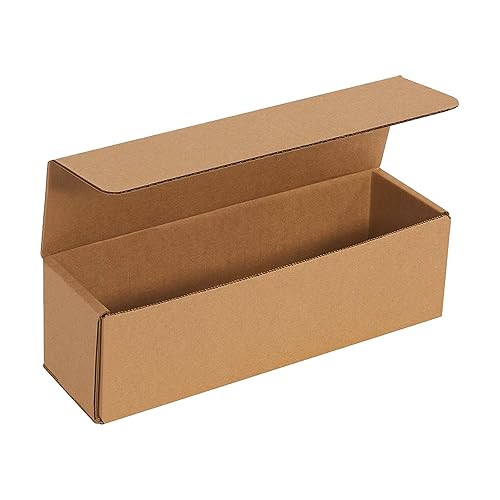 BOX USA Cajas móviles de 10 pulgadas de largo x 3 pulgadas de ancho x 3 pulgadas de alto, paquete de 50 unidades  Caja de cartón corrugado para