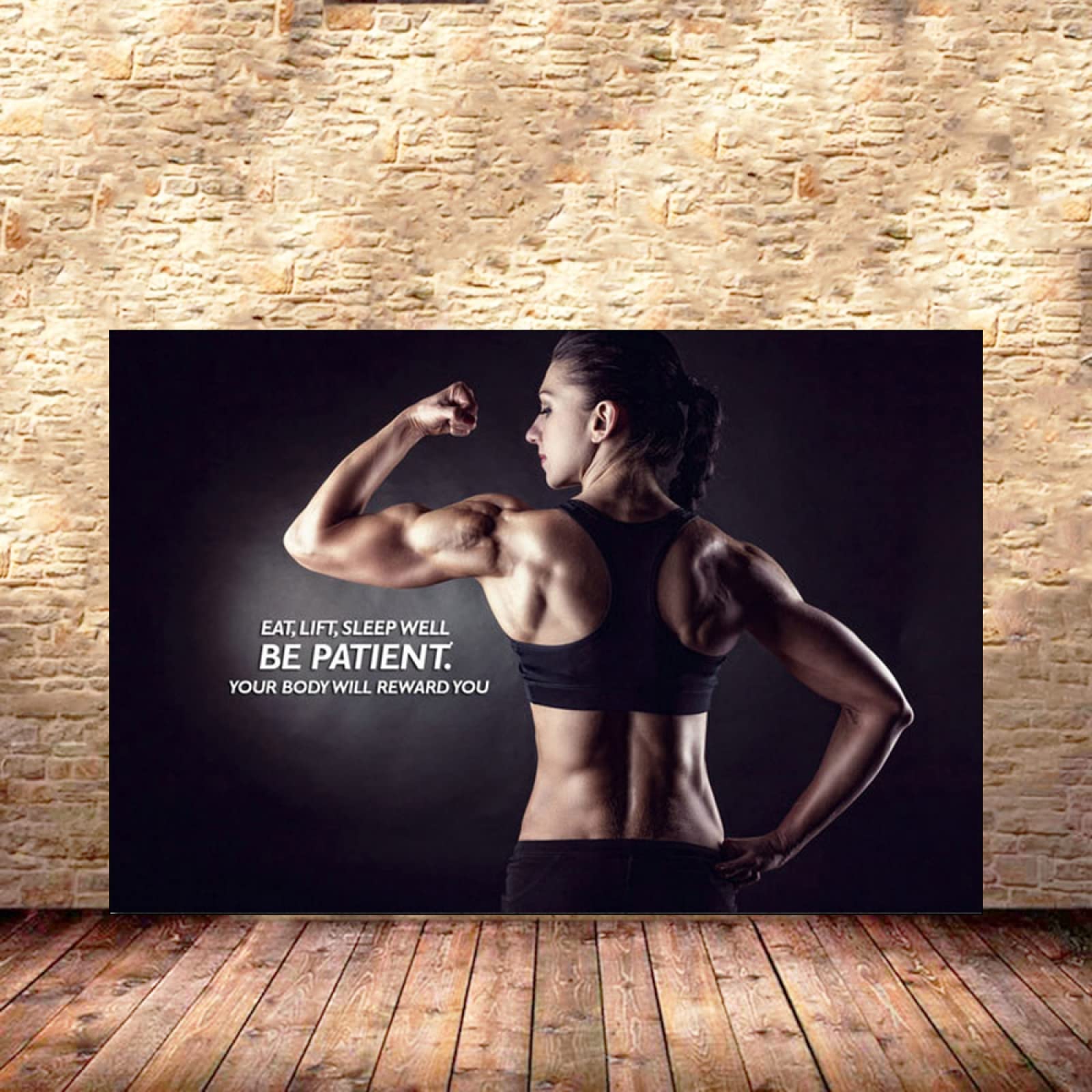 Bannière D’entraînement Damdekoli – Déco Fitness & Citation Motivation