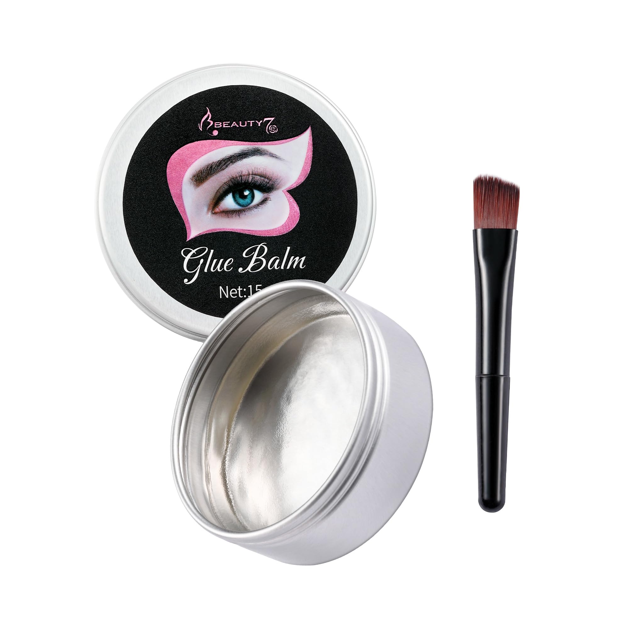 Lash Lift Glue Balm, Colla per Lifting Ciglia Semi Permanente per Laminazione Sopracciglia, Colla Lifting Professionale Aggiornato e Asciugatura Rapida, con Mini Spazzola - 15 g