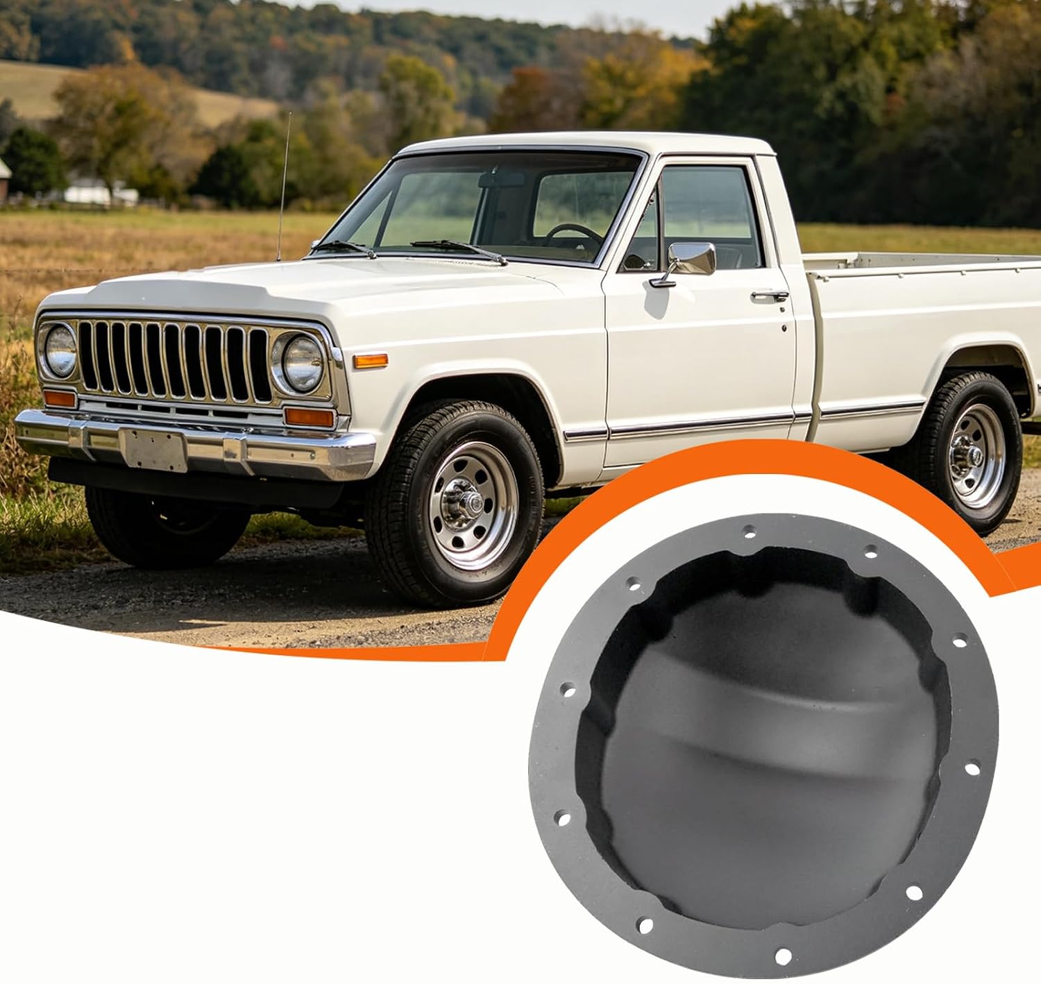 SPC4908BKKIT Differential Skid Plate Cover Fit for Jeep