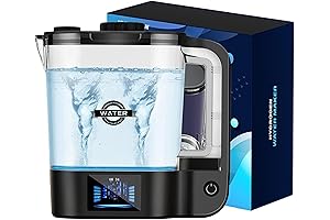 Large Hydrogen Water Bottle | 3000PPB Ion Membrane, 2L Capacity, Improved Water Quality