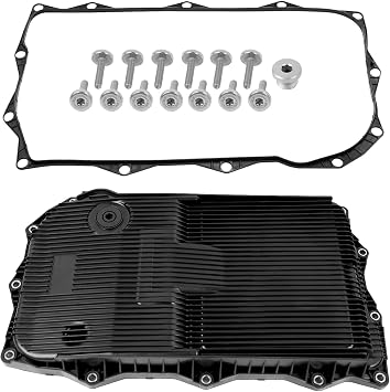 Transmission Oil Pan Filter Gasket Kit for Ram 1500 2500 3500 Classic | Grand Cherokee, Charger, Challenger, Charger, Chrysler 300, Replaces 265-850,68225344AA, Fits 8 Speed Auto Transmission