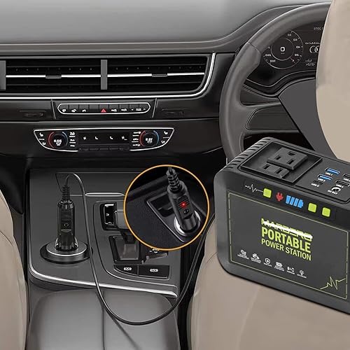 Miniatura 2 de Cable cargador de coche de 12 V/24 V CC compatible con MARBERO M82 M82MAX M822 M822MAX M85B M87 M88 M168 M270 Generador Solar Batería de litio 6.6