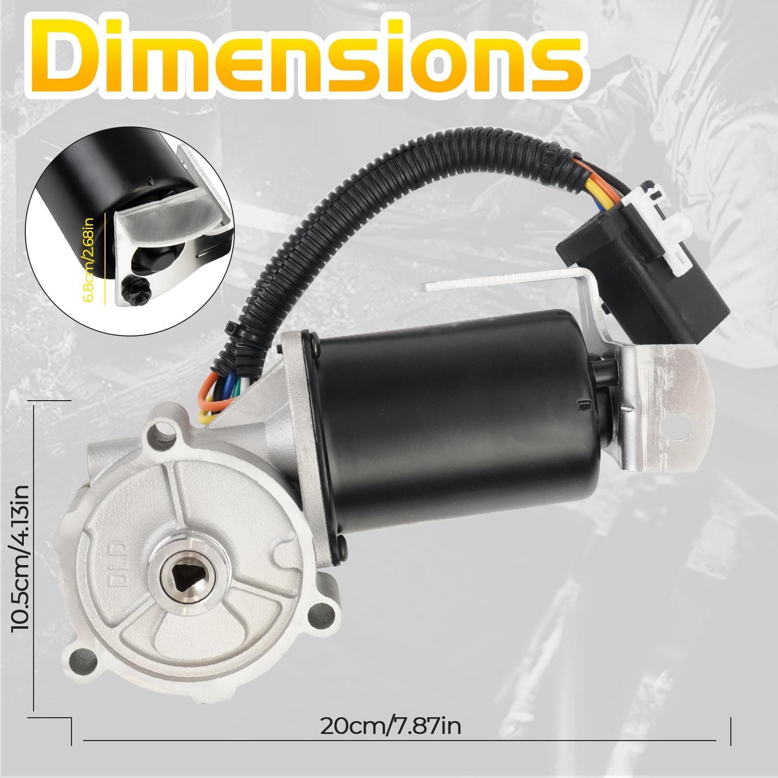 4WD Transfer Case Shift Motor Actuator Compatible with Ford F-150