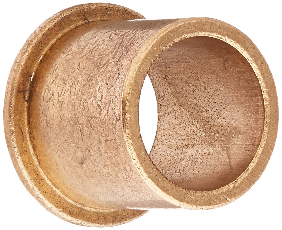 Bunting Bearings EF162020 Flanged Bearings, Powdered Metal, SAE 841, 1" Bore x 1 1/4" OD x 1 1/4" Length x 1 1/2" Flange OD x 1/8" Flange Thickness (Pack of 3)
