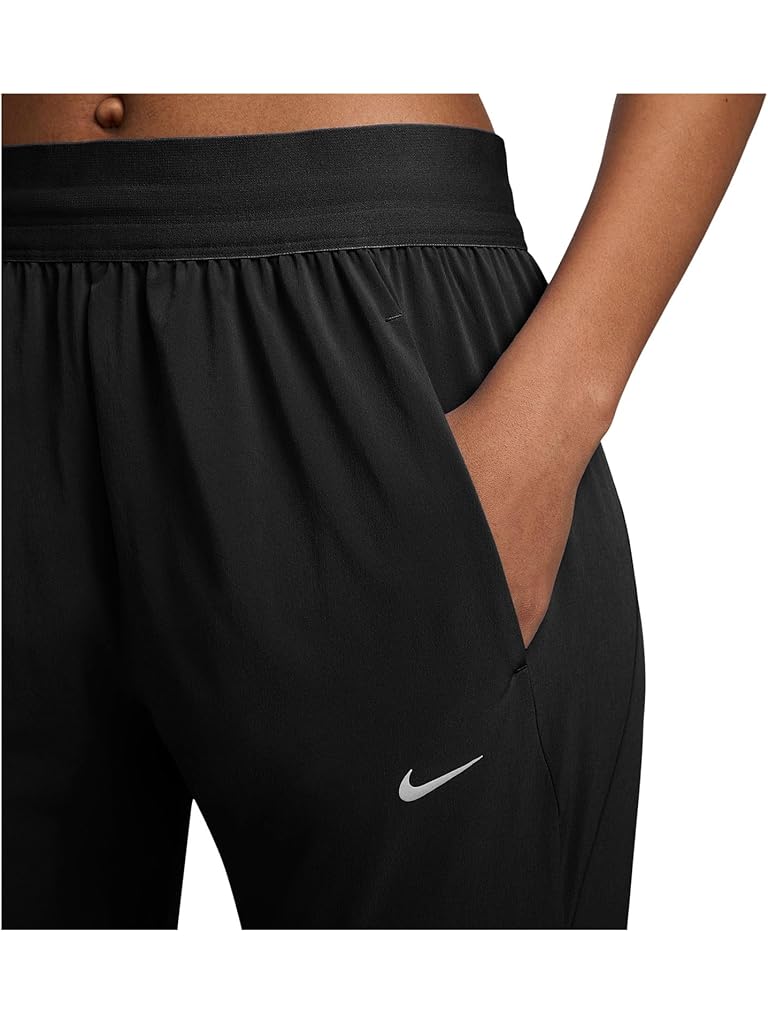 Black Nike Dri-fit Swift Mid-rise Running Pants