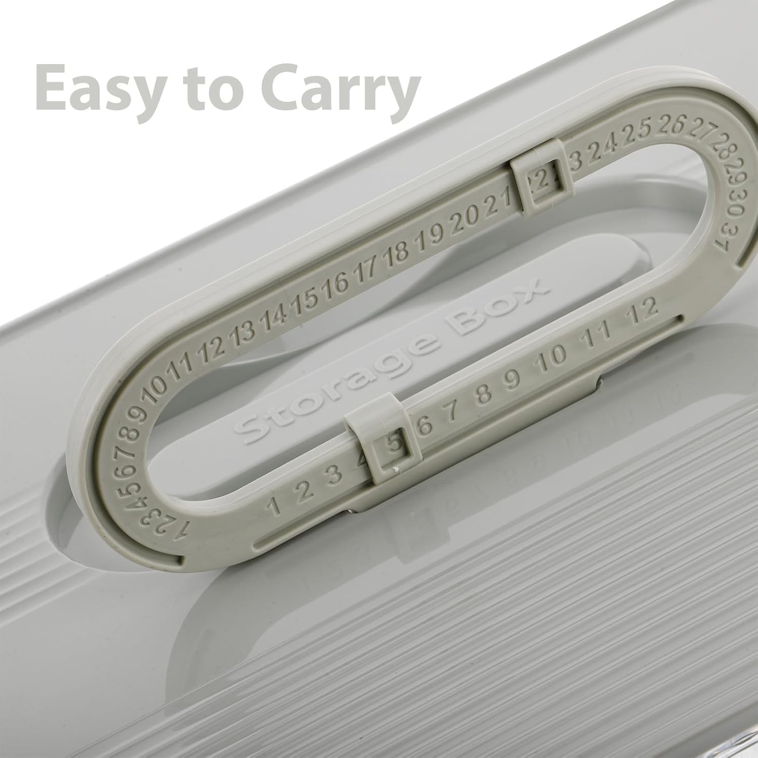 Three-layer Stackable Food Storage Container Plastic with Removable Dividers, Fridge Organizer for Meat, Bacon, and Meal Prep, Lightweight Box for Home and Travel