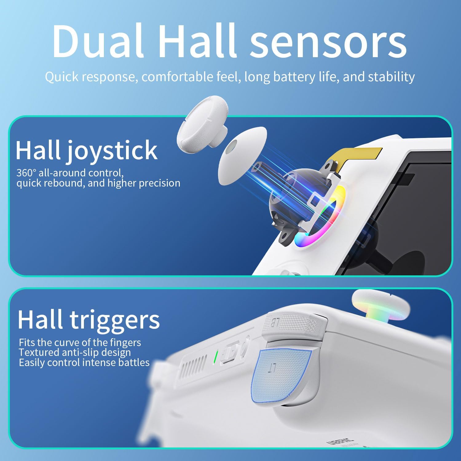 RG406H Handheld Game Console,4.0 Inch IPS Classic Retro Video Games Consoles,with 128G TF Card,with 5000mAh Battery Casual Game Console,Supports Wireless Networt HD Handheld Retro Console (White) - Image 5