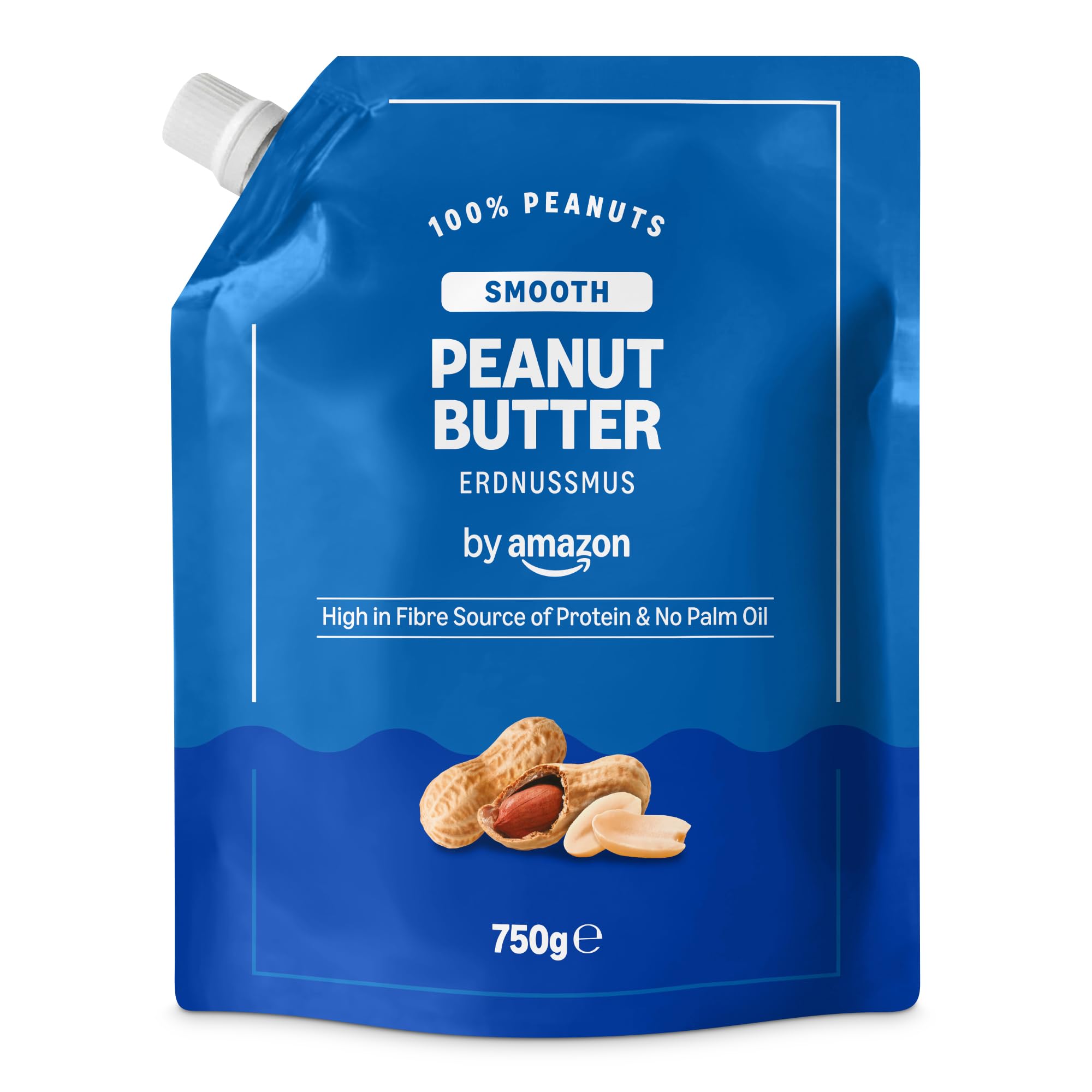 by Amazon Smooth Peanut Butter, 750g