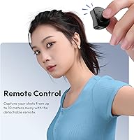 Vista 7 de ULANZI JJ03 - Mini trípode magnético para teléfono con control remoto, 3 en 1 de bolsillo para selfie, soporte de trípode extensible de rotación