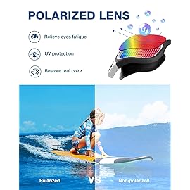 ZIONOR Kids Swim Goggles, G1 MINI UV Protection Anti-Fog Polarized Swimming Goggles for Age 6-14