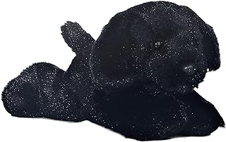 Aurora® Adorable Mini Flopsie™ Blackie™ Stuffed Animal - Playful Ease - Timeless Companions - Black 8 Inches