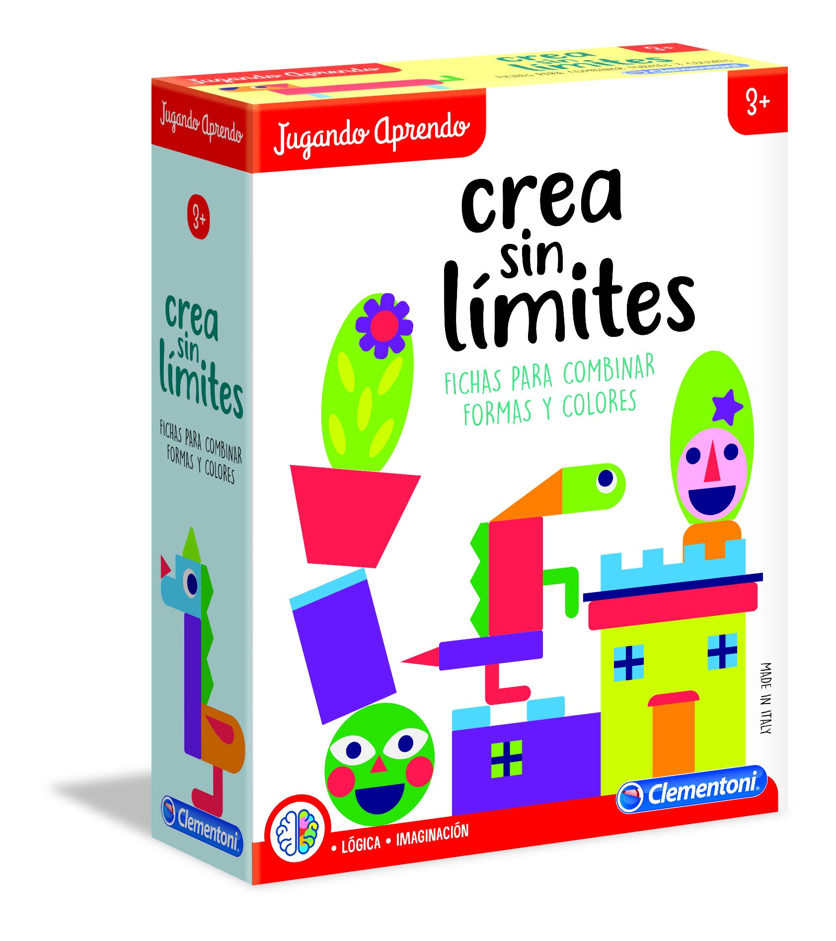 Clementoni 55312 Crea sin Límites Educational Game, Multicoloured