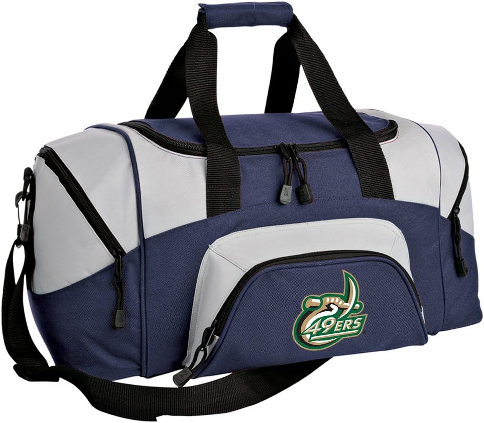 SMALL UNCC Gym Bag Deluxe University of North Carolina Charlotte Travel Duffel Bag Carryon