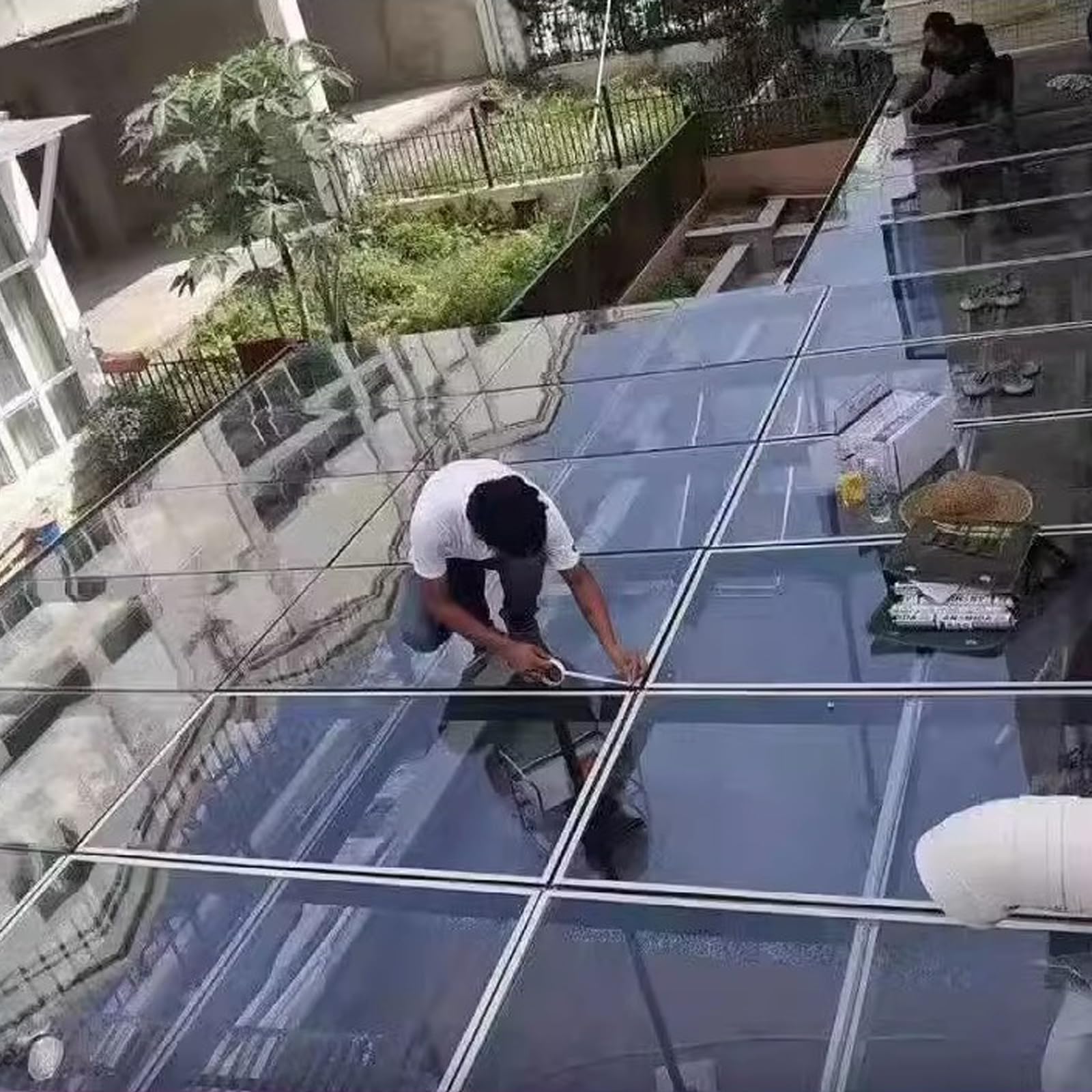 Transparente Acryl-Sicherheitsfolie für Gewächshausüberdachung, 3 mm dicke Polycarbonat-Platten, Ersatz-Fenster, ideal für Carports, Stadien und mehr, 40 x 80 cm