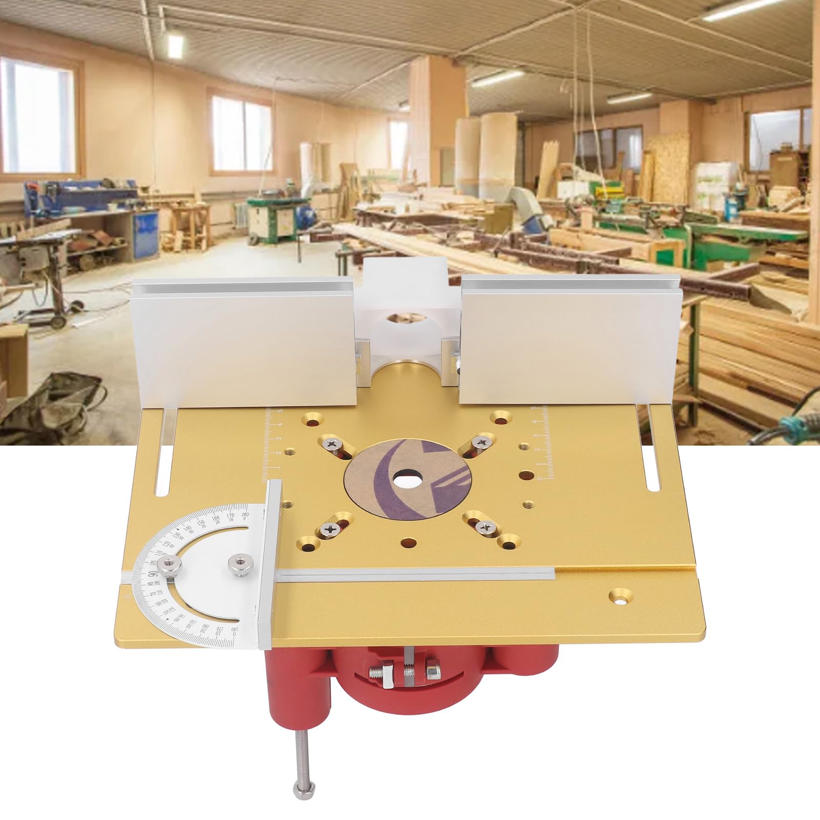 Fräser-Hubbasis Aluminium - 51mm Hub, 4-Backen-Klemmung, Für Trimmmaschinen