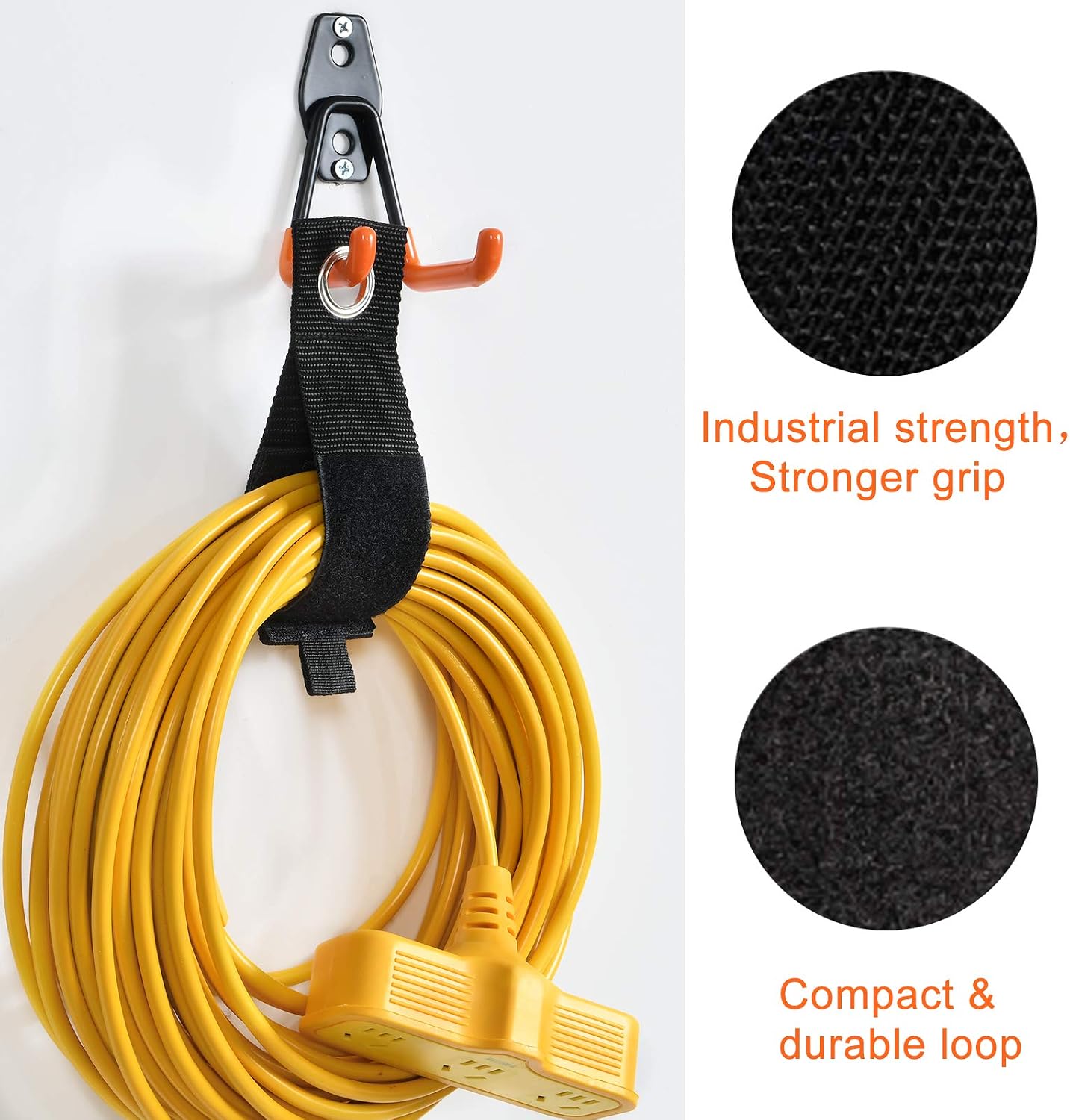 AOBEN Garage Hooks 18 Pack,Heavy Duty Garage Storage Utility Hooks,Heavy Duty Wall Mount Steel Hook for Organizer Power Tools,Garden,Bicycles,Ladders(Gray)