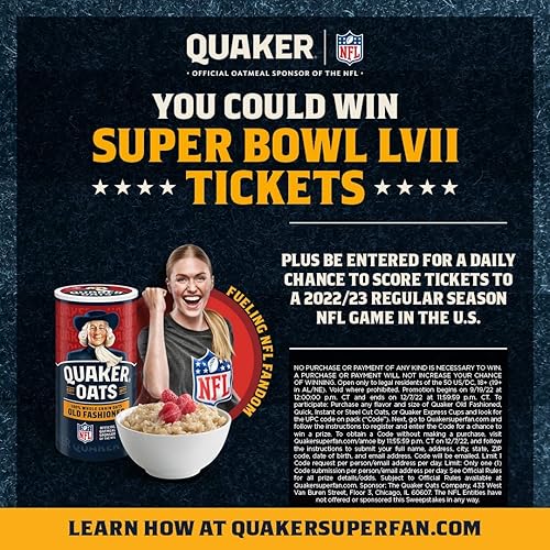 Miniatura 9 de Avena Quaker Old Fashioned Rolled USDA orgánica Non GMO Project Verified verificada como alimento no transgénico bolsas resellables de 24 onzas