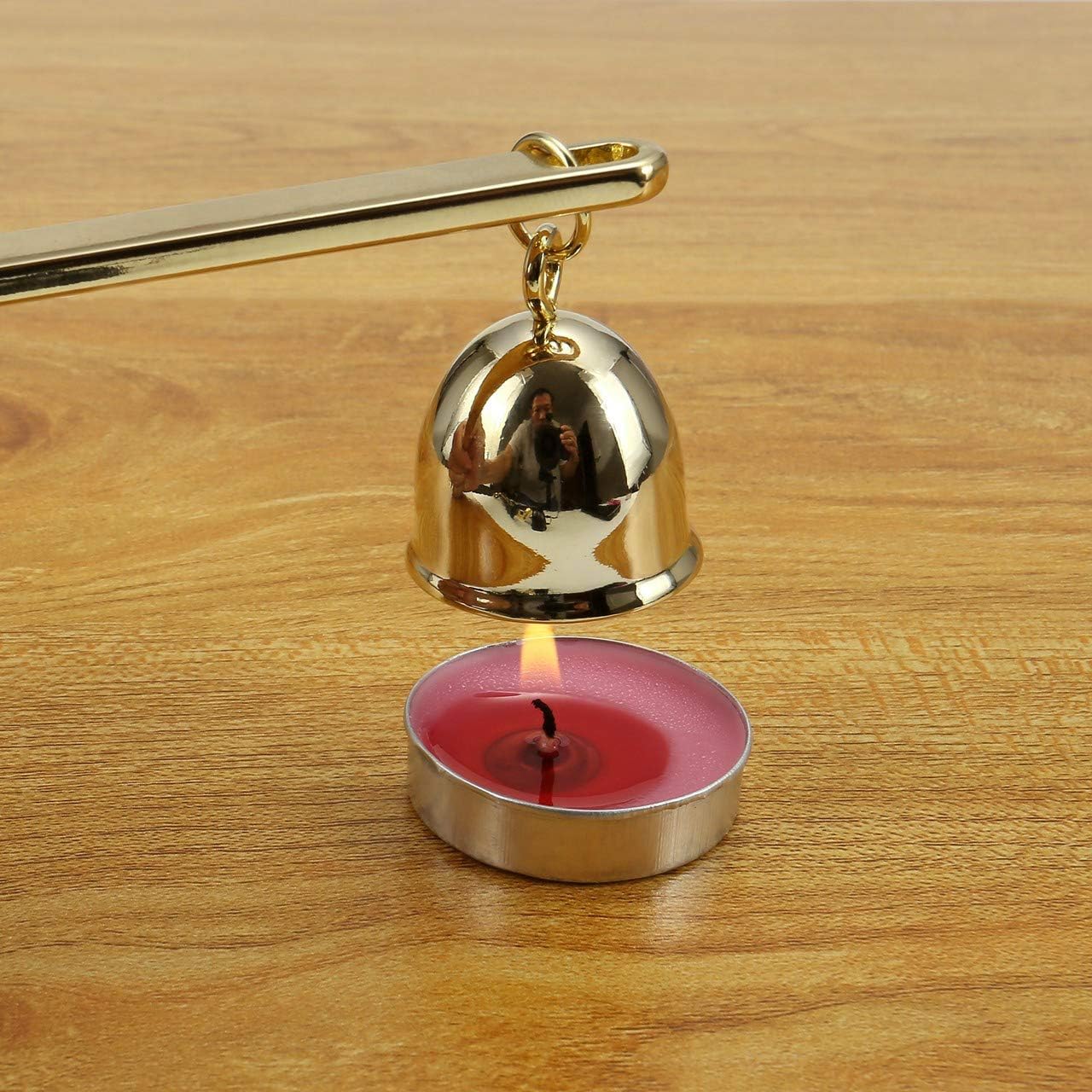 Yoption 3-in-1 Candle Accessory Set, Candle Wick Trimmer Candle Cutter, Candle Snuffer and Candle Wick Dipper with Gift Package for Candle Lover